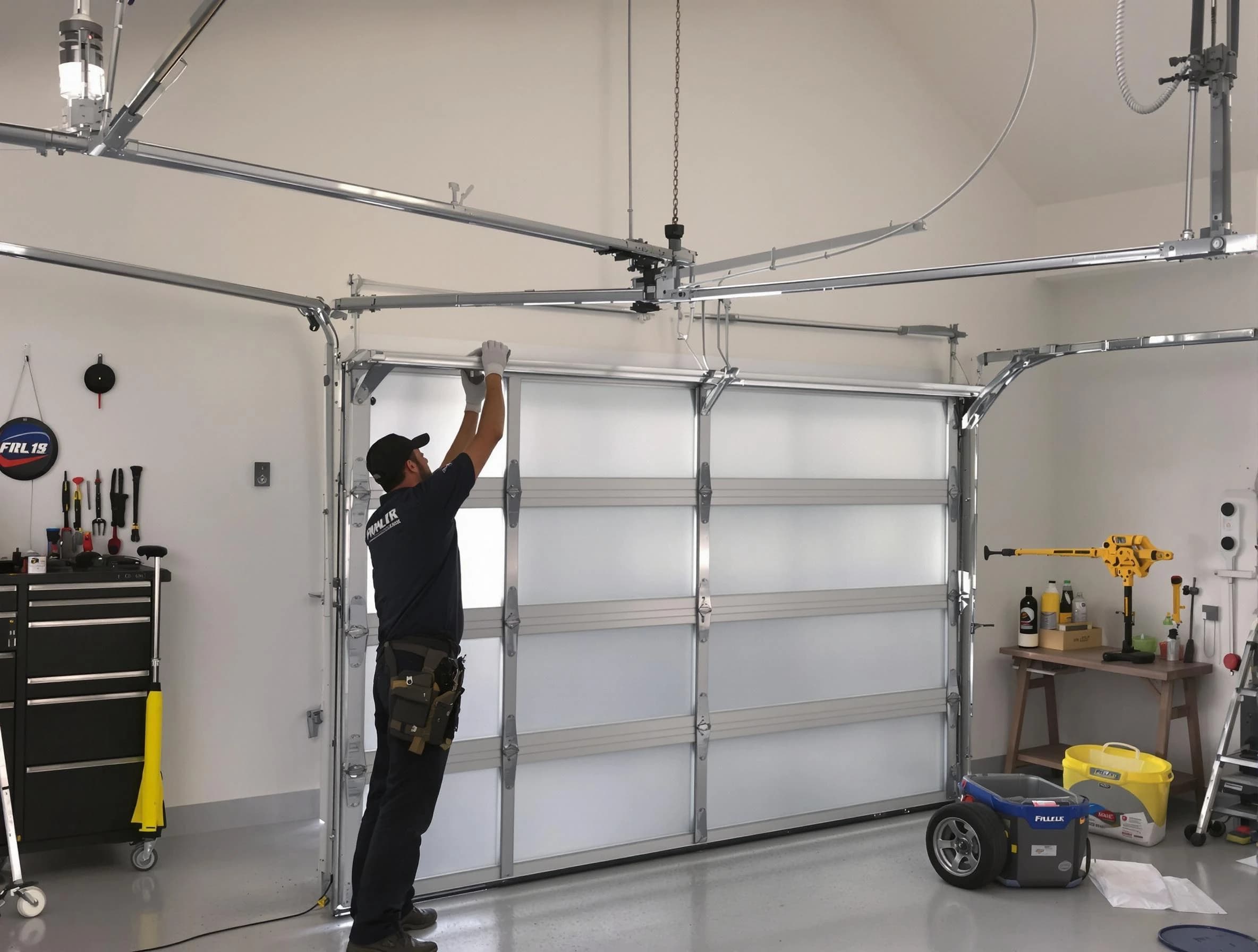 Wilmette Garage Door Repair certified team performing precision garage door installation in Wilmette
