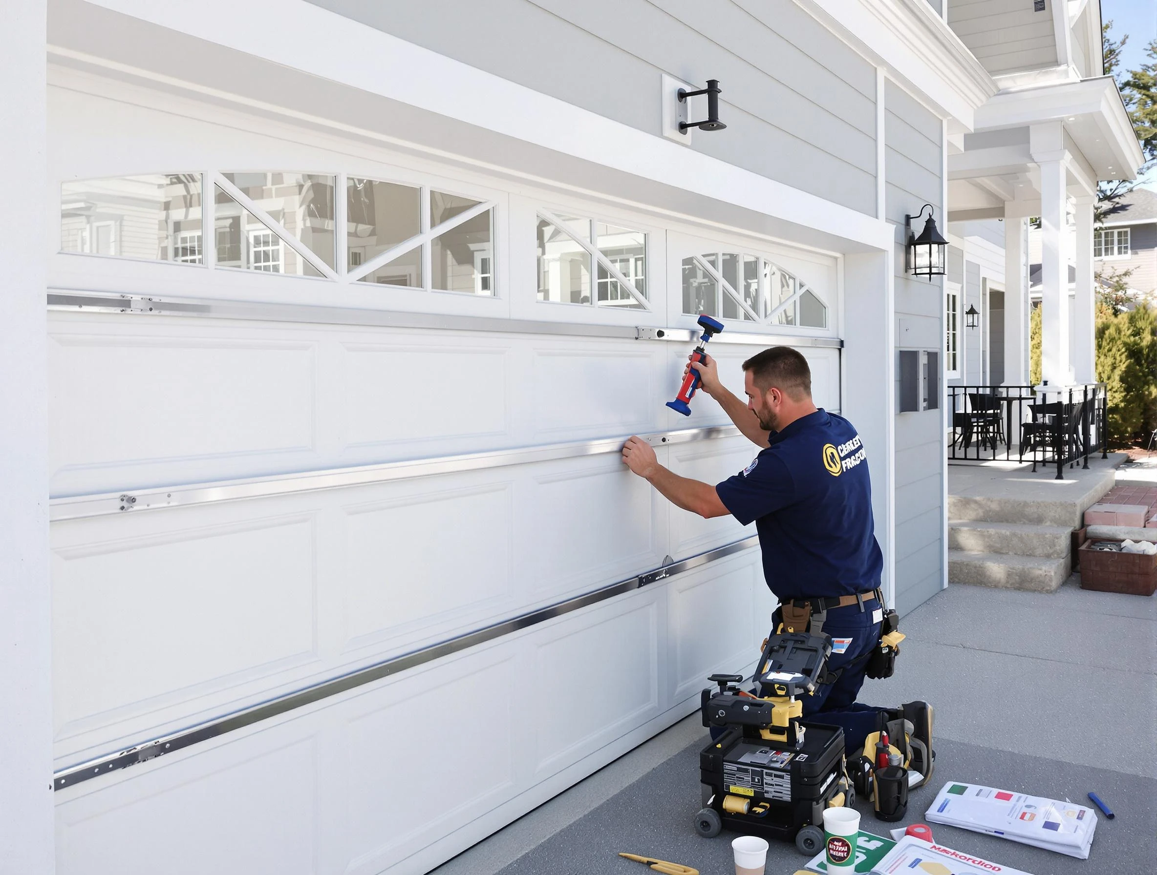 Professional garage door installation by Wilmette Garage Door Repair in Wilmette