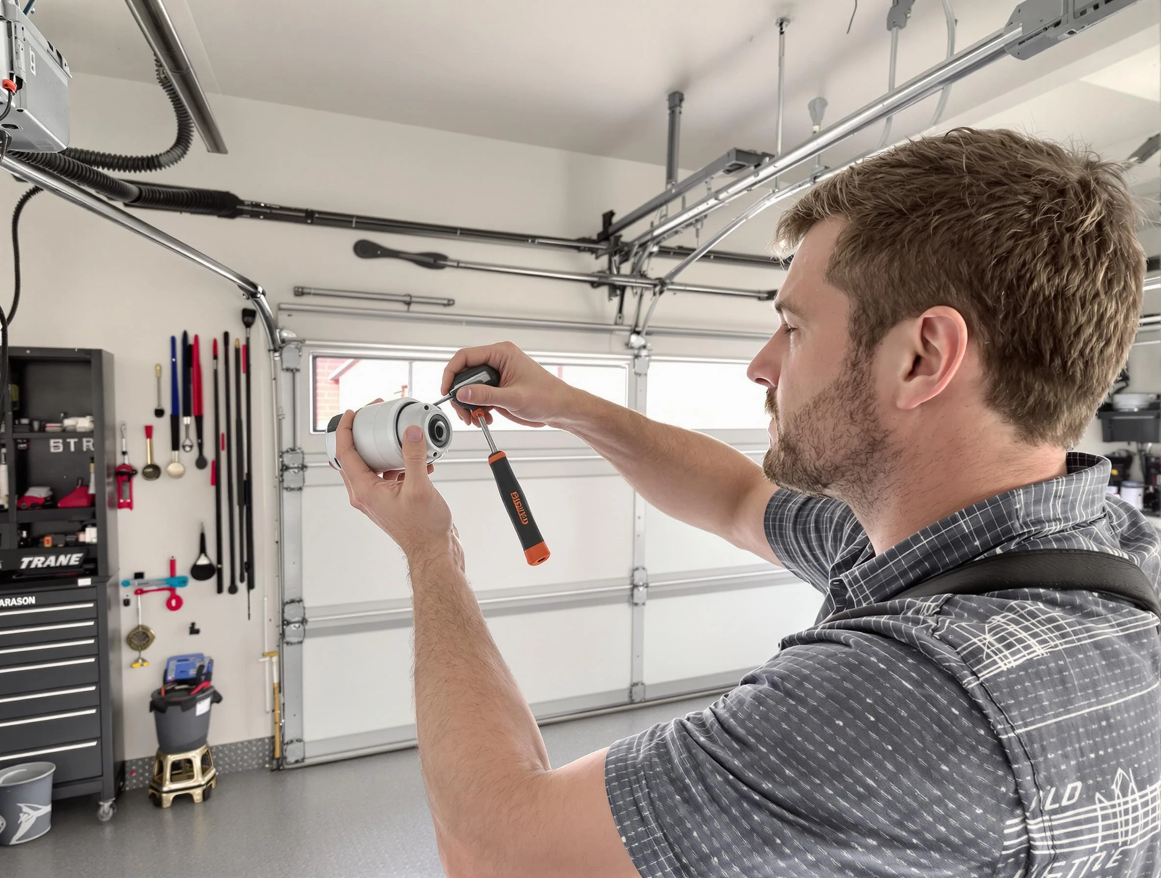 Garage door opener repair service by Wilmette Garage Door Repair in Wilmette